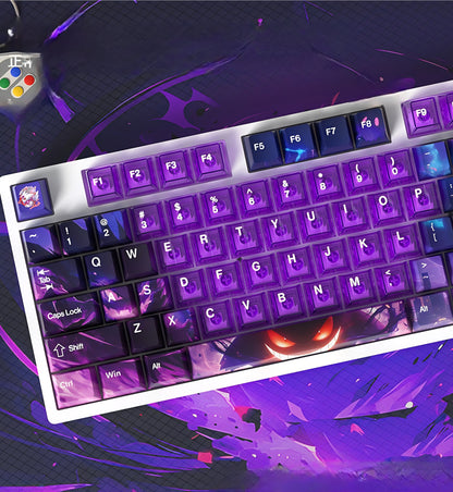 Gengar Dual Tone Extended  PBT PC Cherry Keycaps