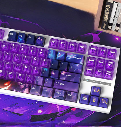 Gengar Dual Tone Extended  PBT PC Cherry Keycaps
