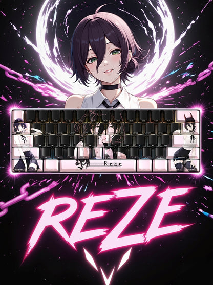 Reze Quality Cherry Side Backlit PBT Keycaps