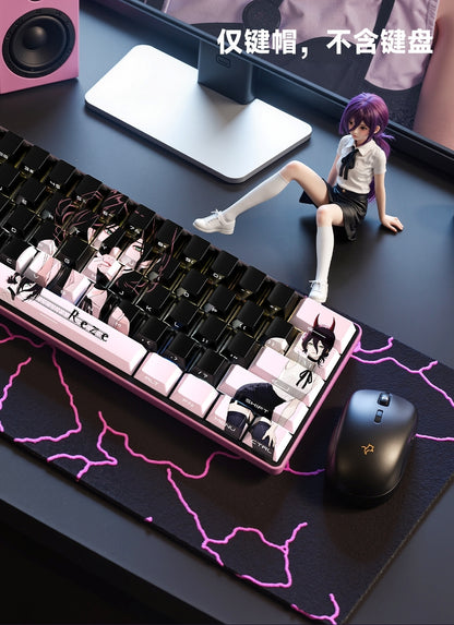Reze Quality Cherry Side Backlit PBT Keycaps