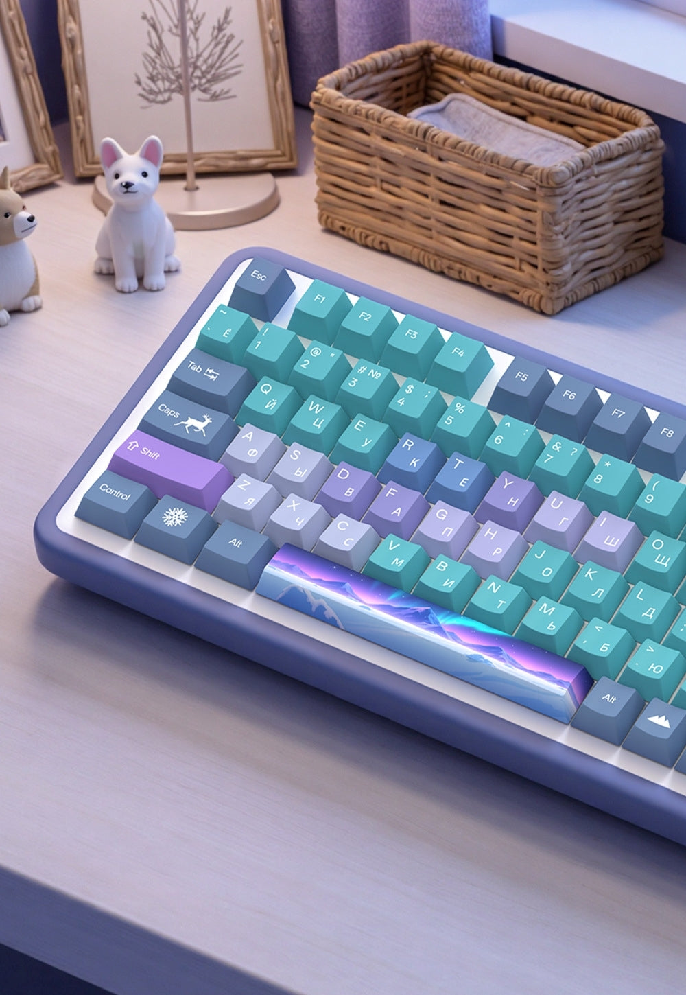 Nordic Aurora Quality Cherry PBT Keycaps