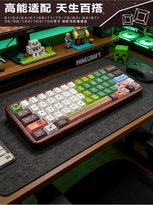 Minecraft Quality Side Backlit Cherry PBT Keycaps