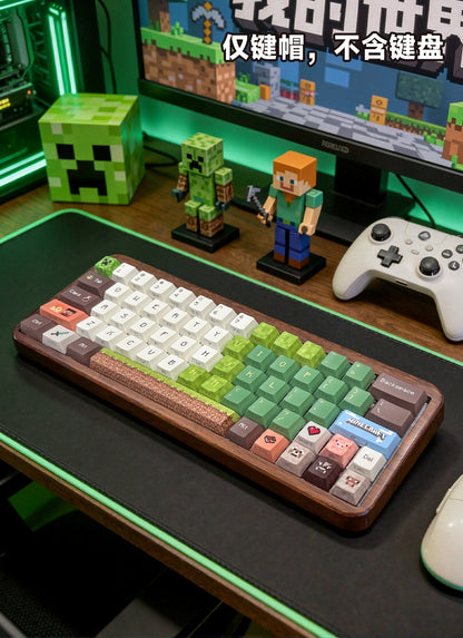 Minecraft Quality Side Backlit Cherry PBT Keycaps
