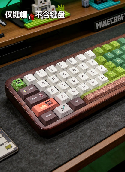 Minecraft Quality Side Backlit Cherry PBT Keycaps