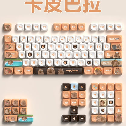 Capybara Dreams Quality MOA PBT Keycaps