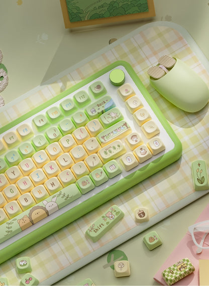Forest Fairy Tale Quality MOA PBT Keycaps