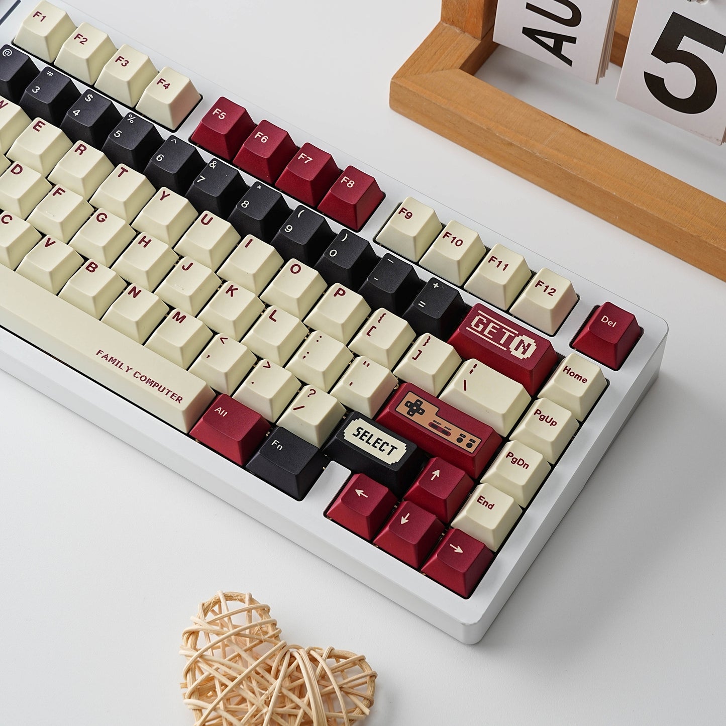Family Computer 1.7mm Thick PBT Keycaps