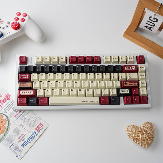Family Computer 1.7mm Thick PBT Keycaps