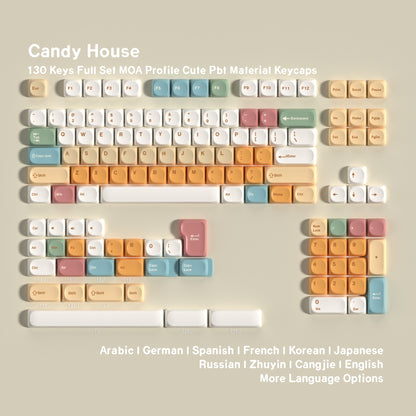 Candy House Moa PBT Keycaps