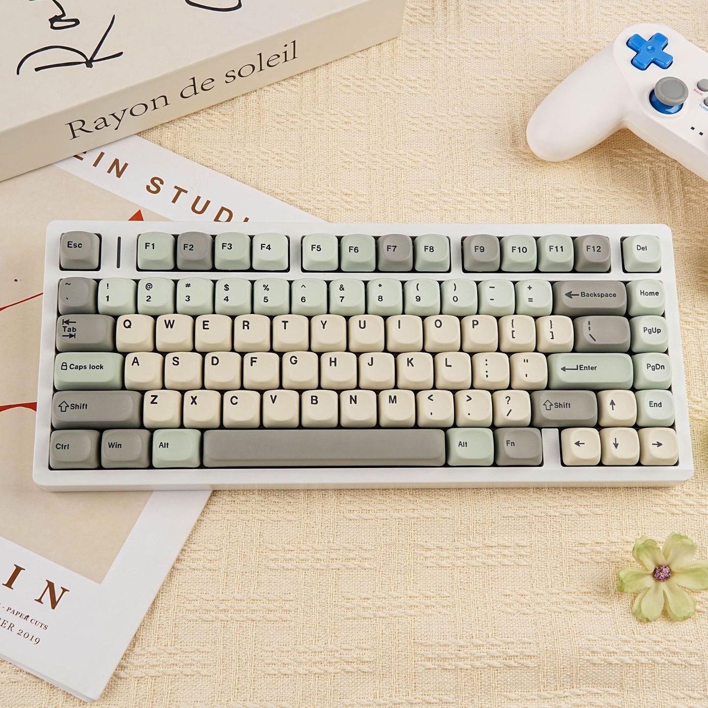 Weird Flavoured Chocolate Moa PBT Keycaps