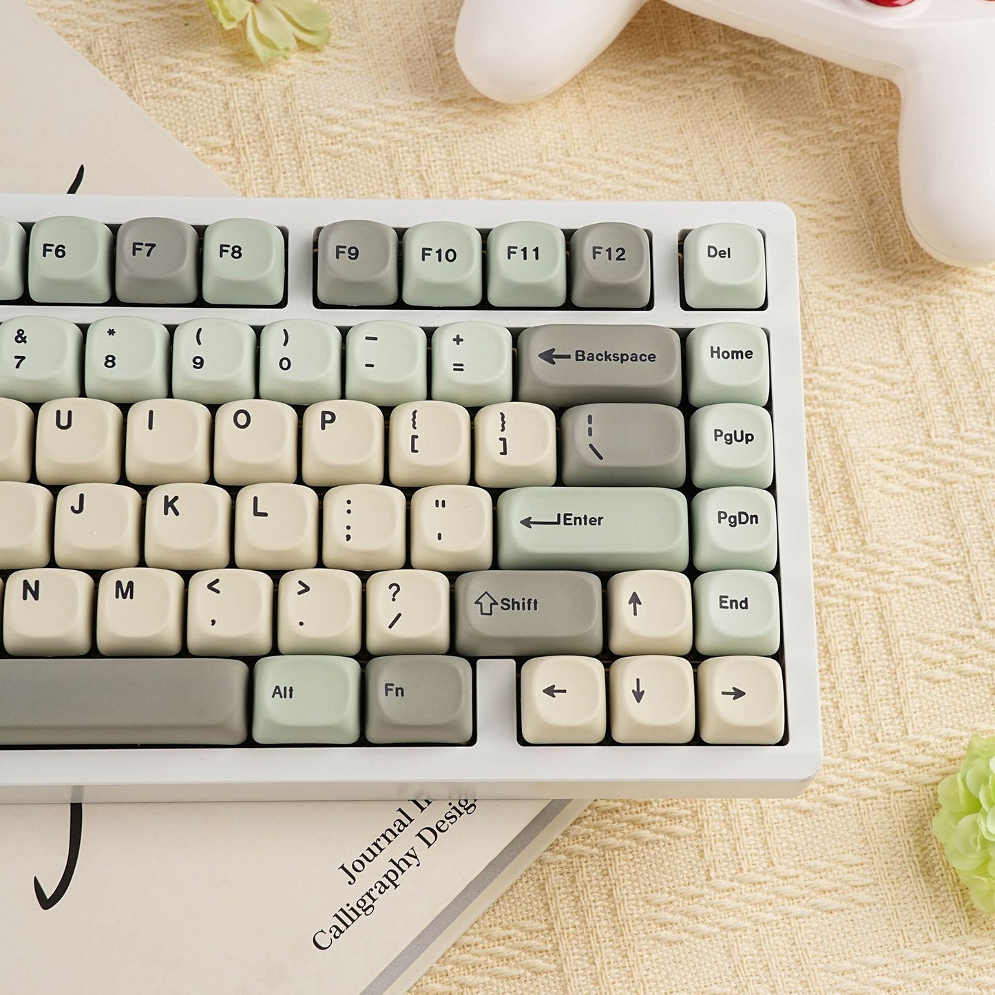 Weird Flavoured Chocolate Moa PBT Keycaps