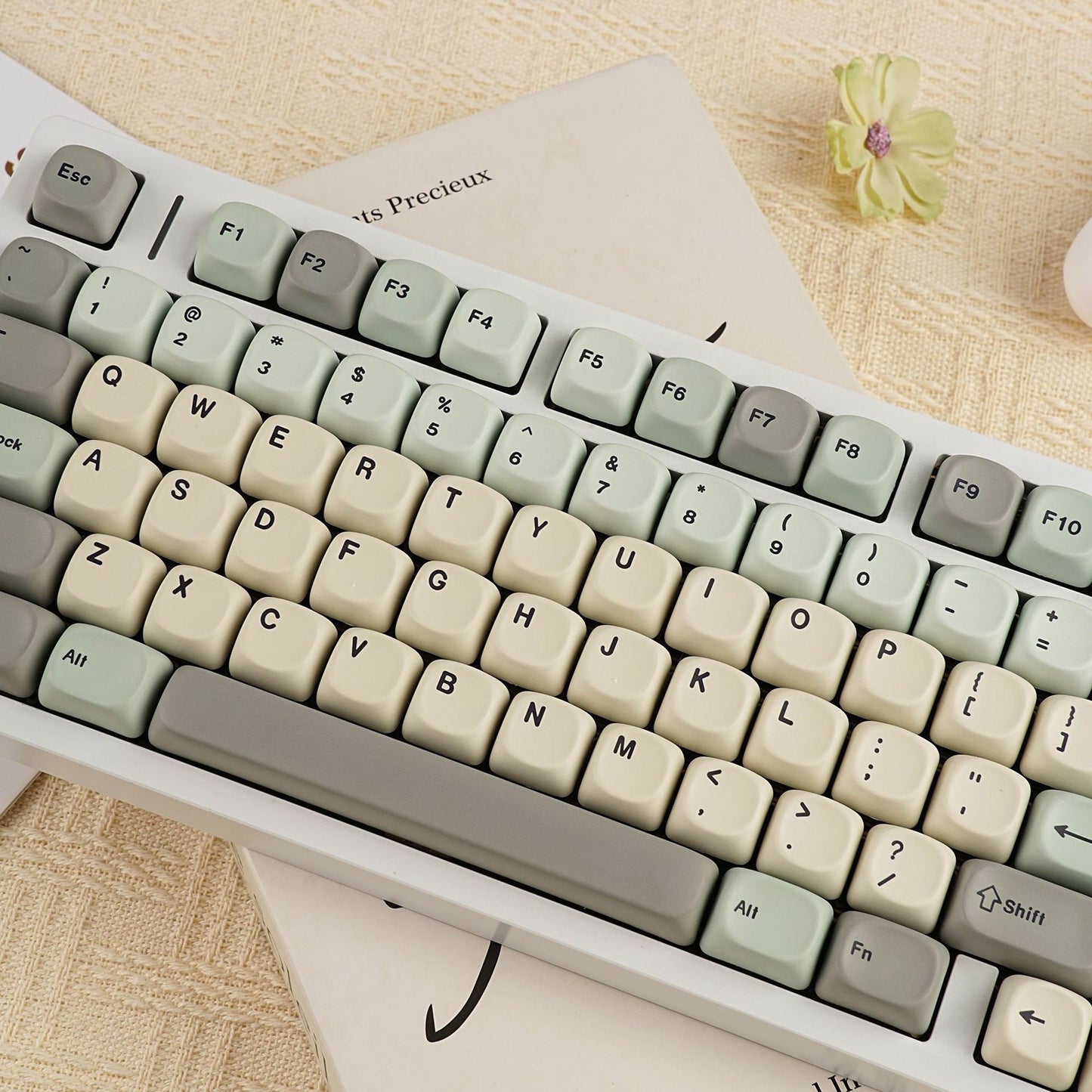 Weird Flavoured Chocolate Moa PBT Keycaps