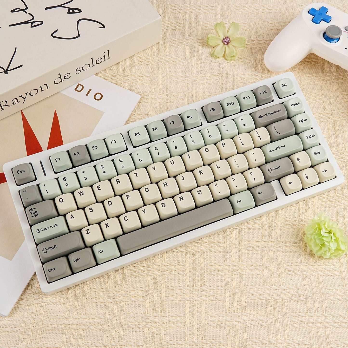 Weird Flavoured Chocolate Moa PBT Keycaps