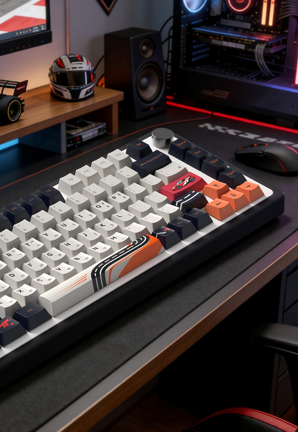 Racing Cars Japanese Quality Cherry PBT Keycaps