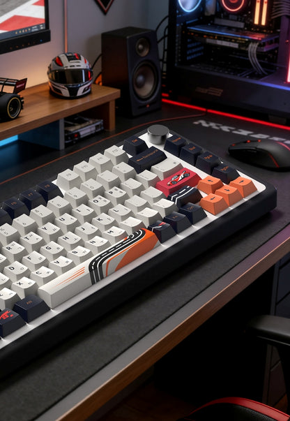 Racing Cars Japanese Quality Cherry PBT Keycaps