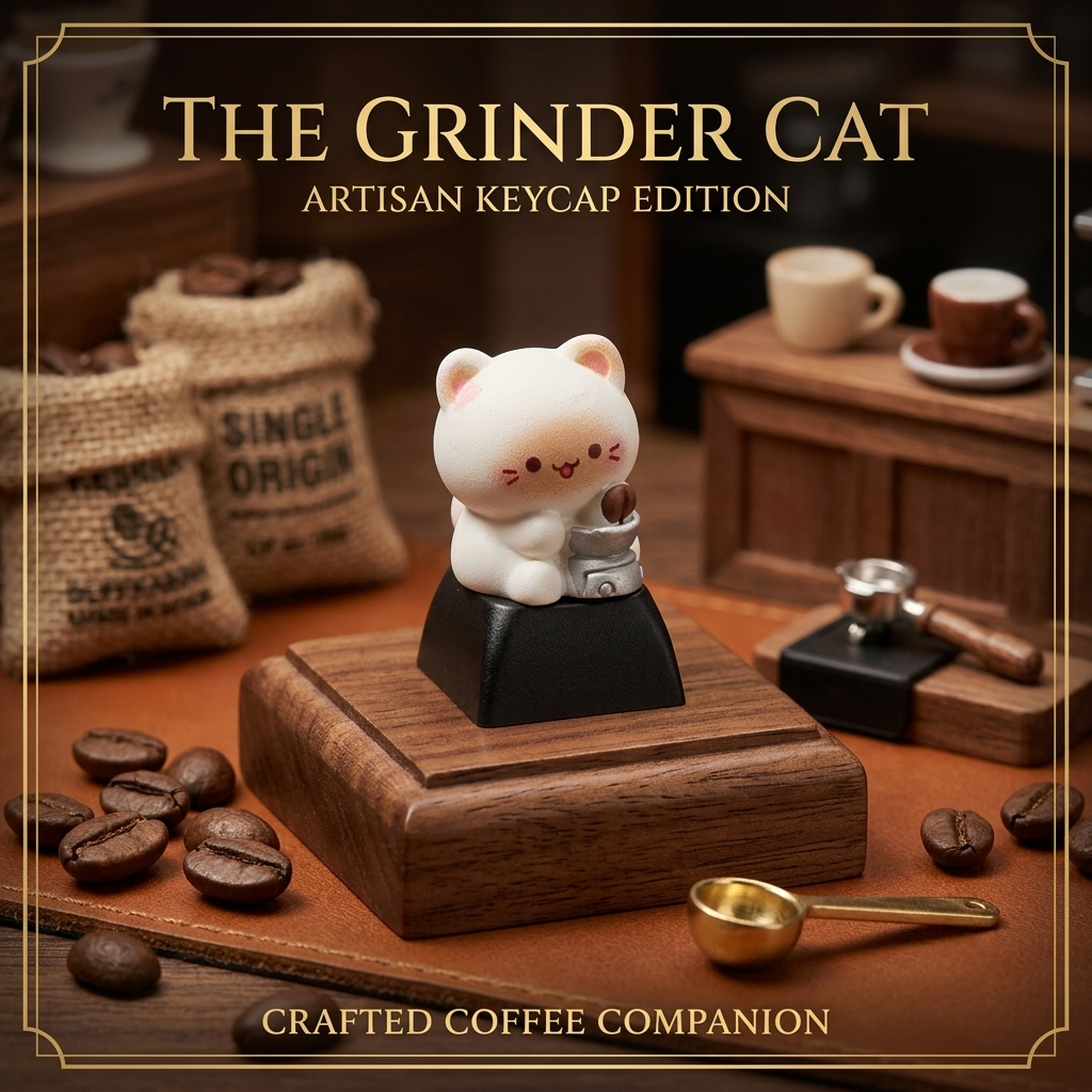Cafe Cats Artisan Series Keycaps