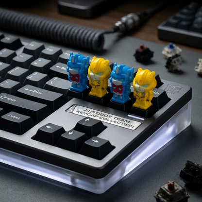 Transformers Autobots Artisan Keycaps