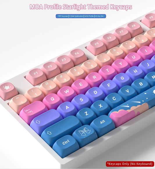 Starlight MOA PBT Keycaps