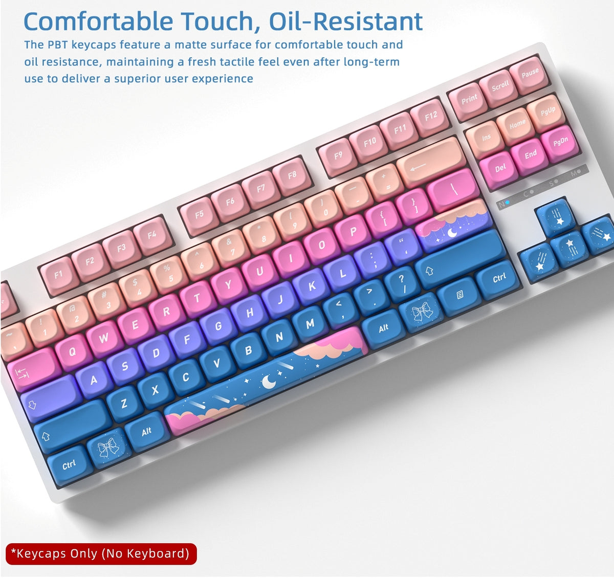 Starlight MOA PBT Keycaps