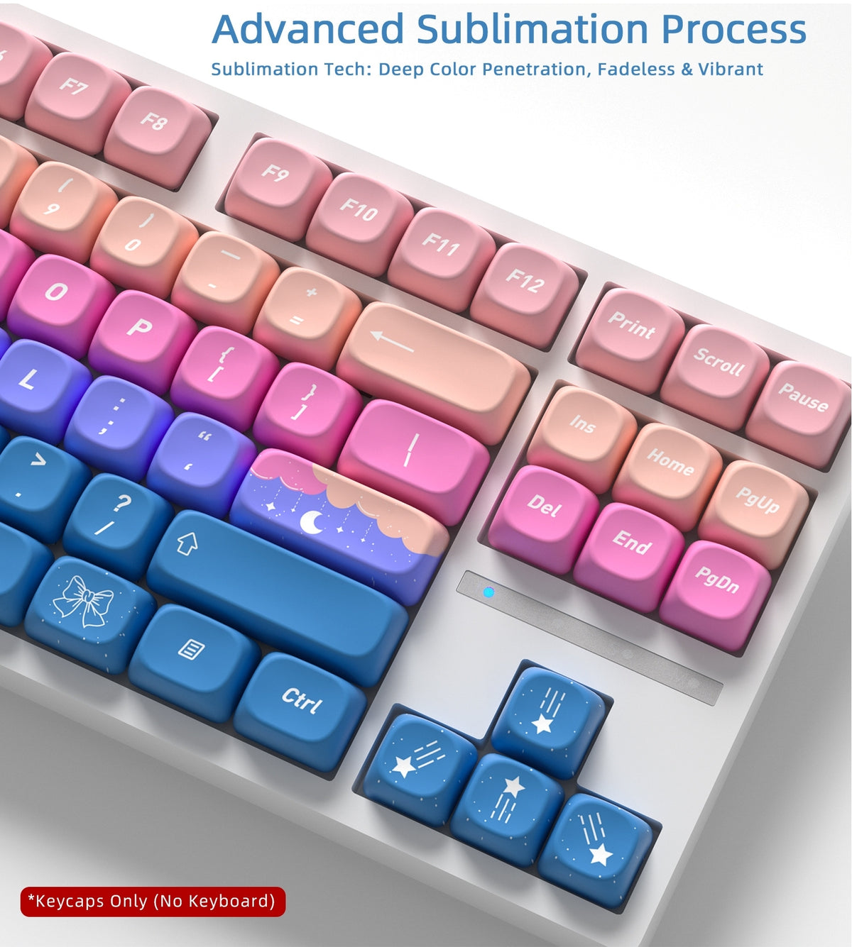 Starlight MOA PBT Keycaps