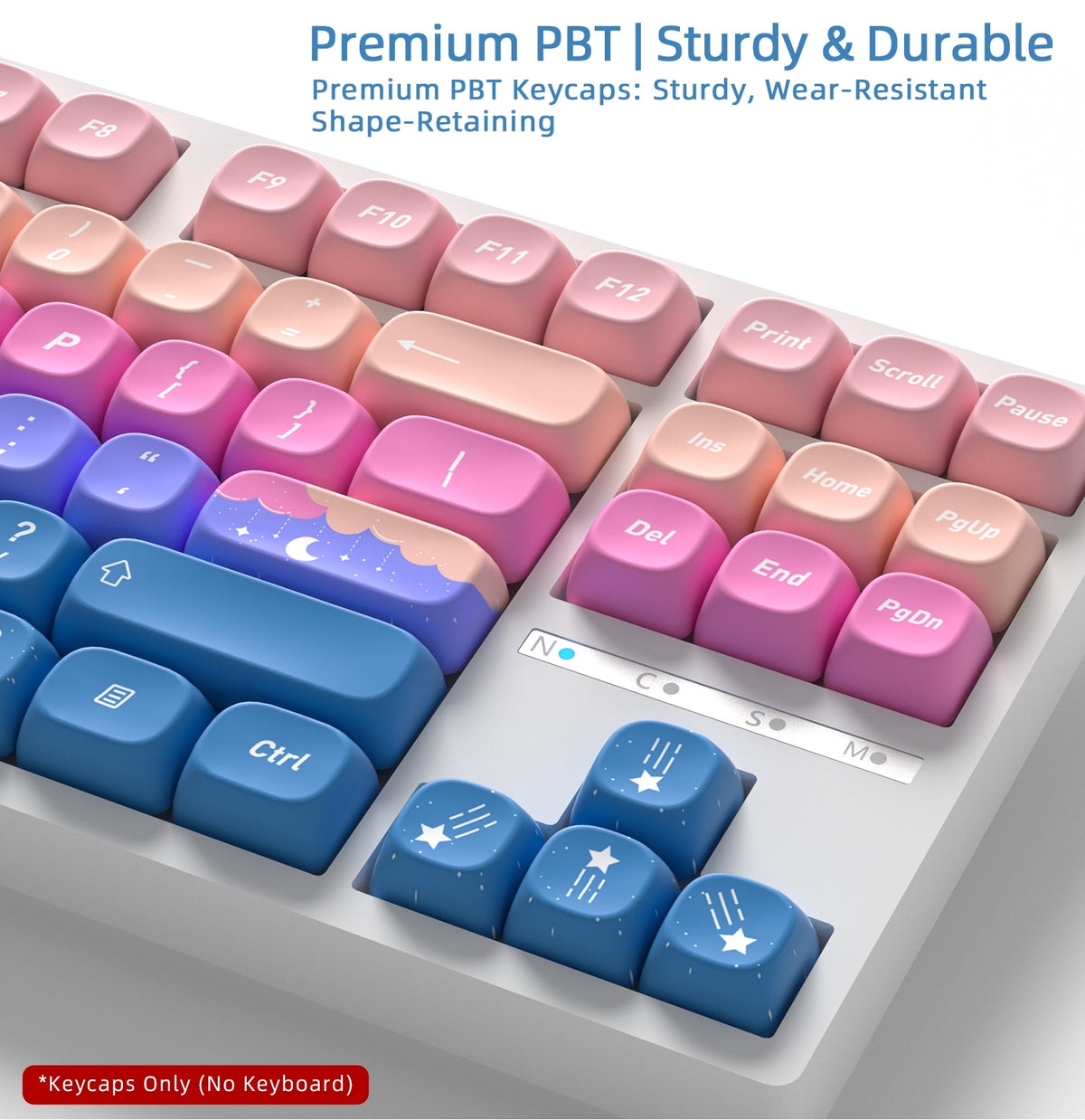 Starlight MOA PBT Keycaps