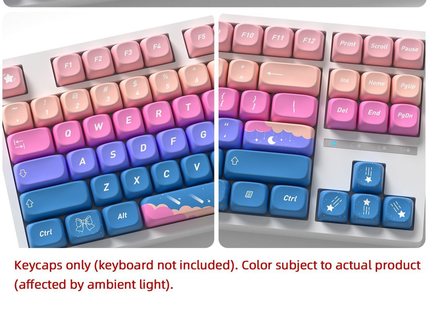 Starlight MOA PBT Keycaps