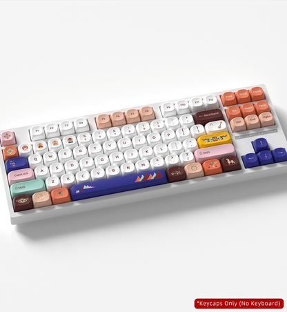 Nine Colored Deer MOA PBT Keycaps