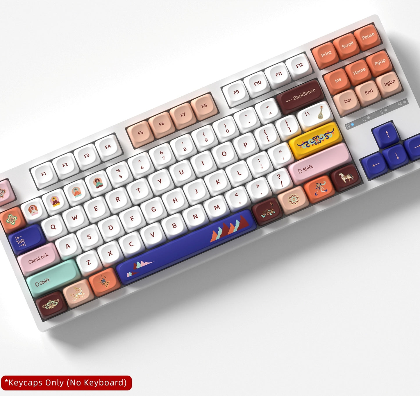 Nine Colored Deer MOA PBT Keycaps