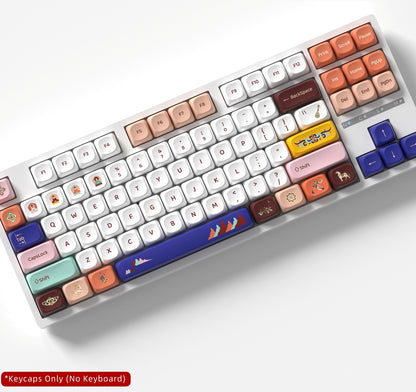 Nine Colored Deer MOA PBT Keycaps