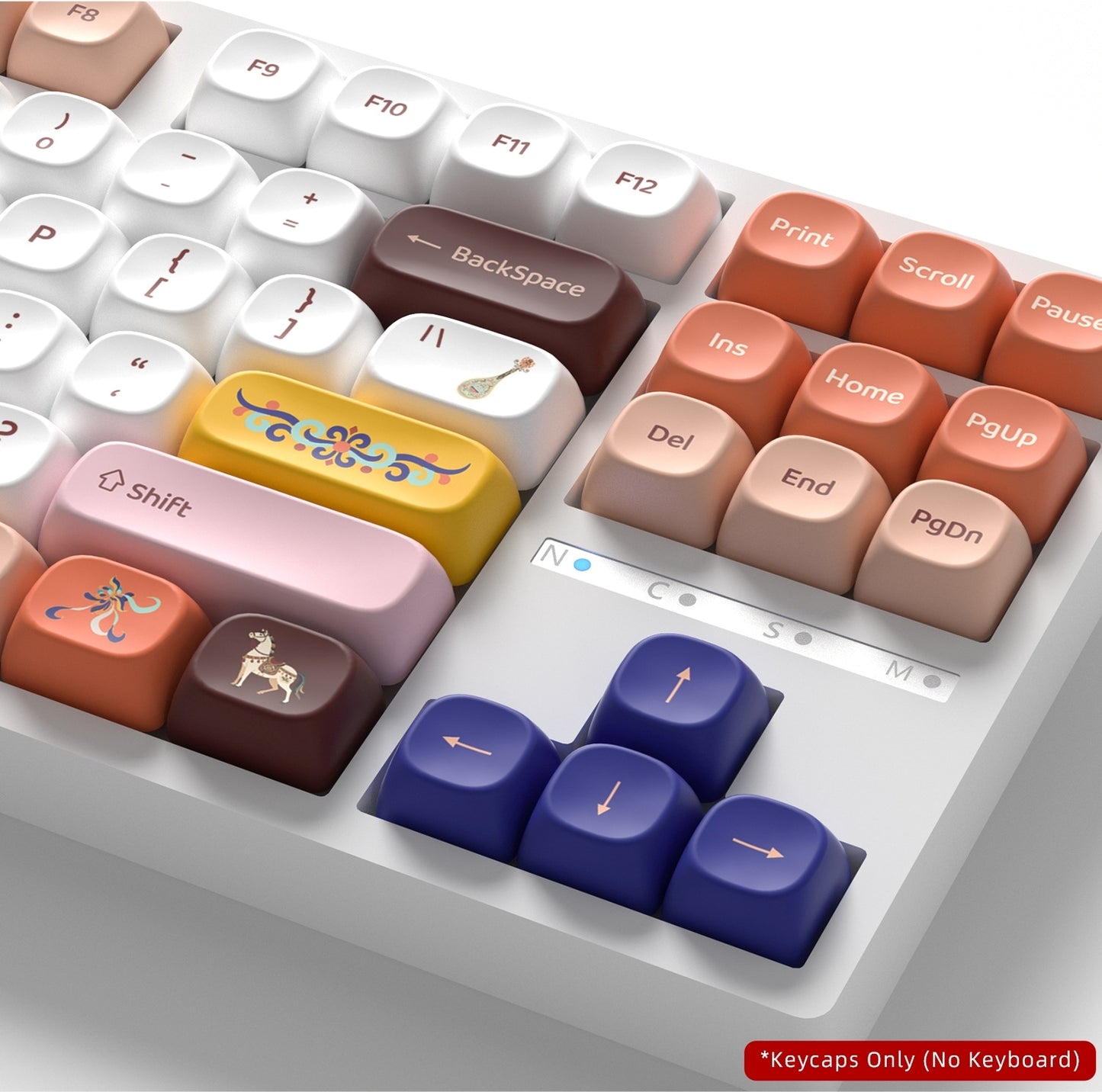 Nine Colored Deer MOA PBT Keycaps