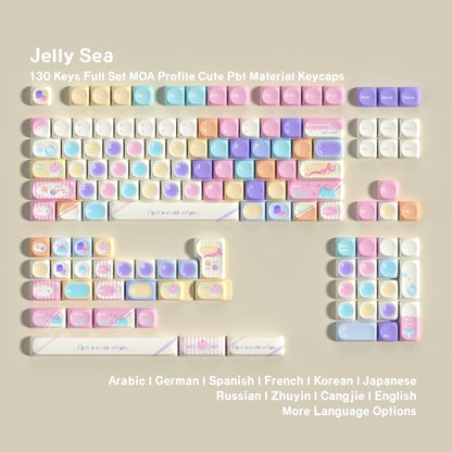 Jelly Sea MOA PBT Keycaps