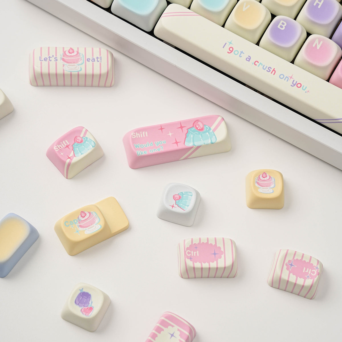 Jelly Sea MOA PBT Keycaps