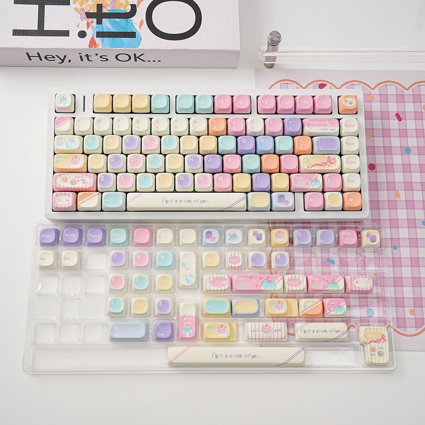 Jelly Sea MOA PBT Keycaps