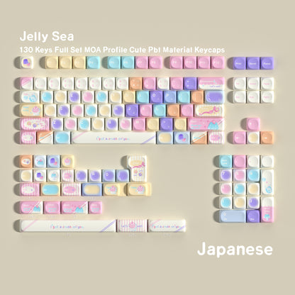 Jelly Sea MOA PBT Keycaps