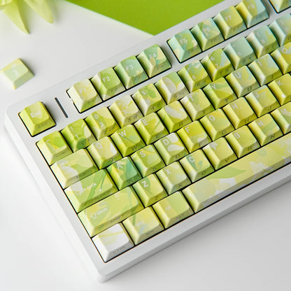 Summer Trail Dual Legends Shinethrough keycaps