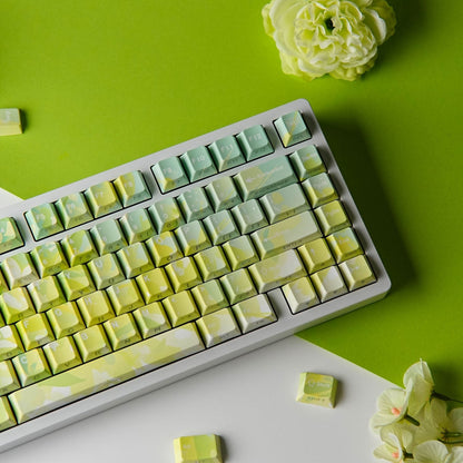 Summer Trail Dual Legends Shinethrough keycaps