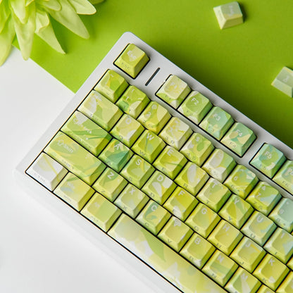 Summer Trail Dual Legends Shinethrough keycaps