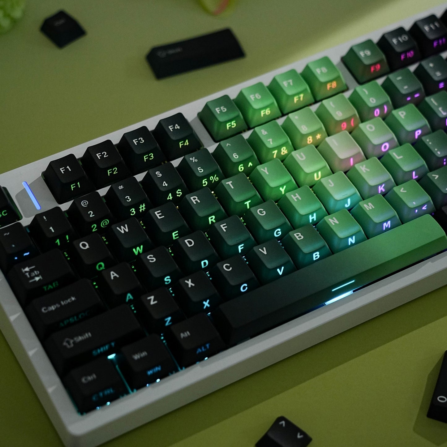 Ripple Dual Legends Cherry Backlit Keycaps