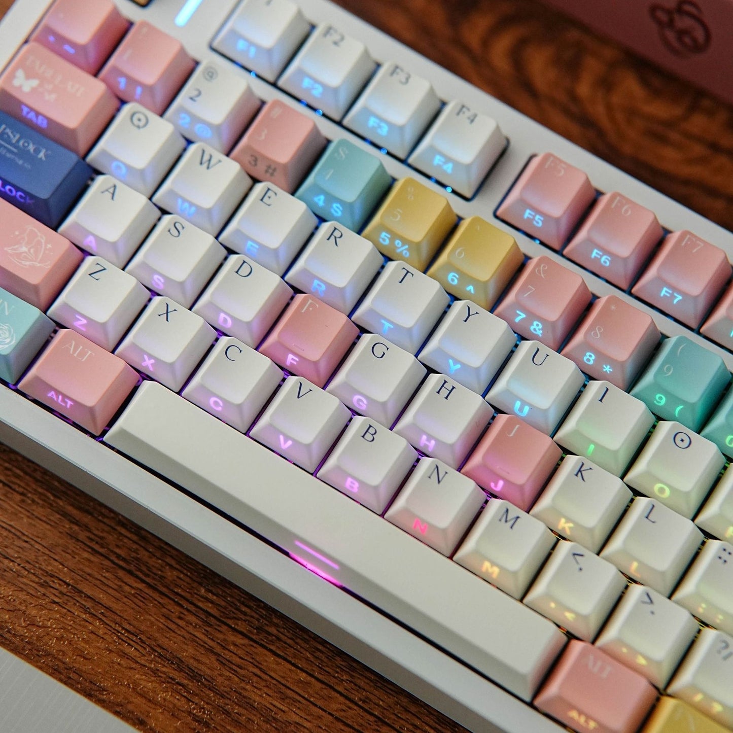 Mid-Summer Night Dual Legends Cherry Backlit Keycaps