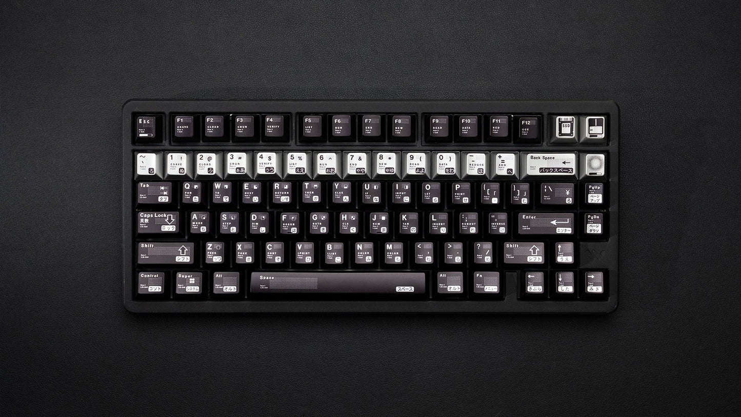 Womier Parametric Cherry Metallic Coating Keycap Set
