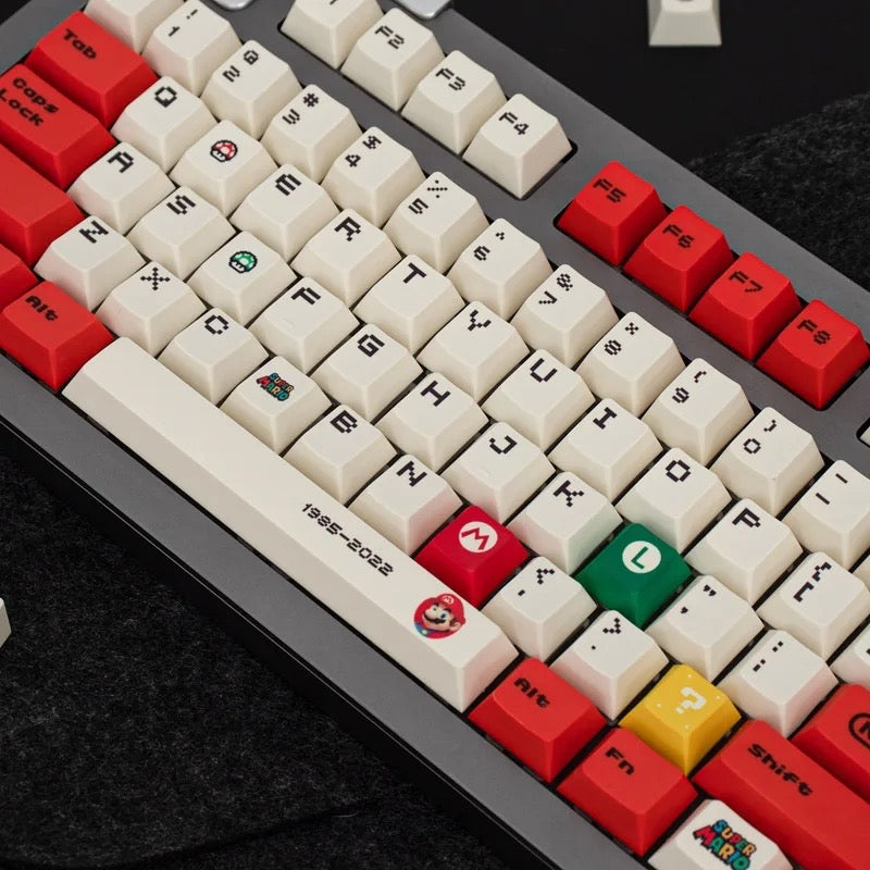 Super Mario Cherry PBT Keycaps