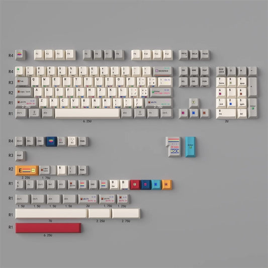 C64 R3 Cherry PBT Keycaps