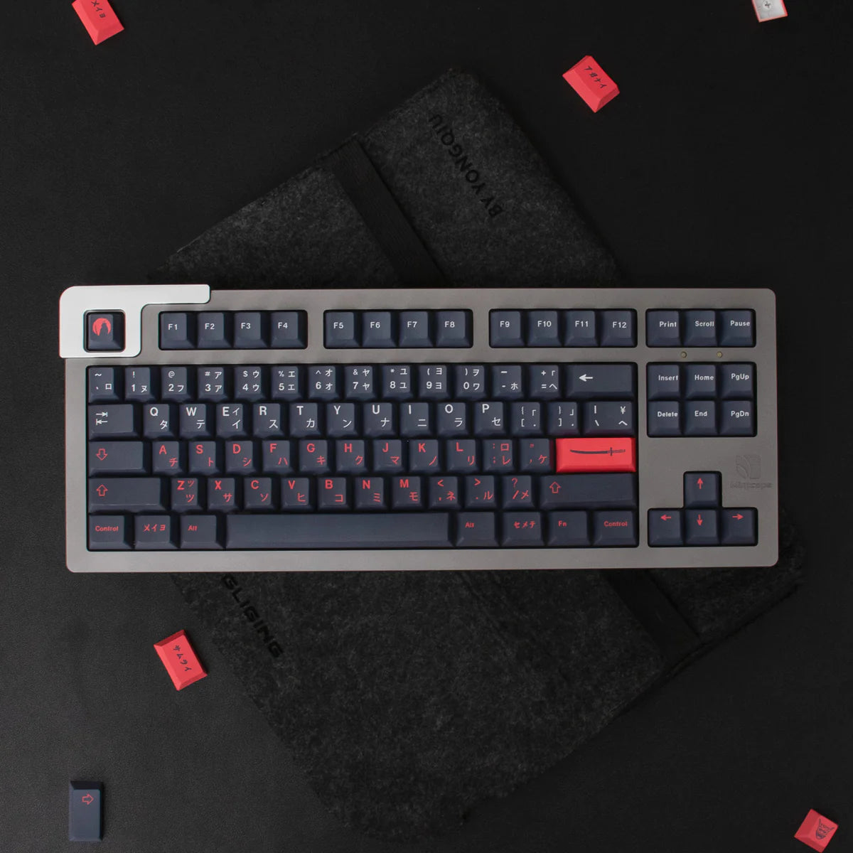 Bushido Japanese Cherry PBT Clone Keycaps