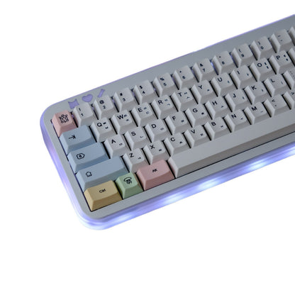 Chalk Korean 1.7mm Thick Cherry PBT Keycaps