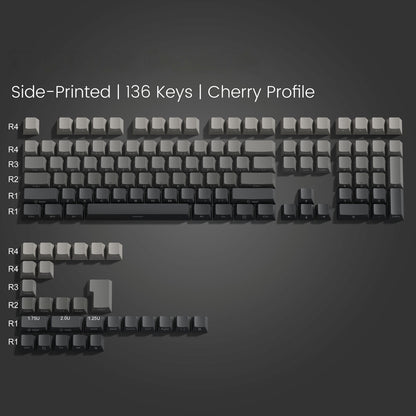 Dark Shadow Side Backlit Cherry Pbt Keycap