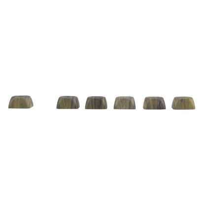 Wood Textured MOA PBT Keycaps