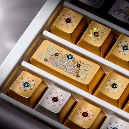 XVX Stained Glass Cherry Profile PBT+PC 181-Key Keycap Set