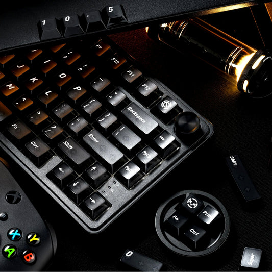 XVX Matte Clear WOB PC Transparent Cherry Profile 119-Key Keycap Set