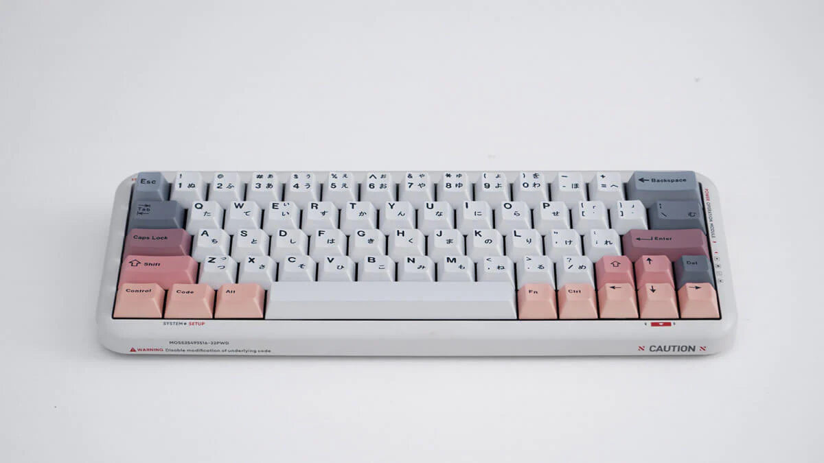 Akira Minimalist Japanese Cherry PBT Keycaps