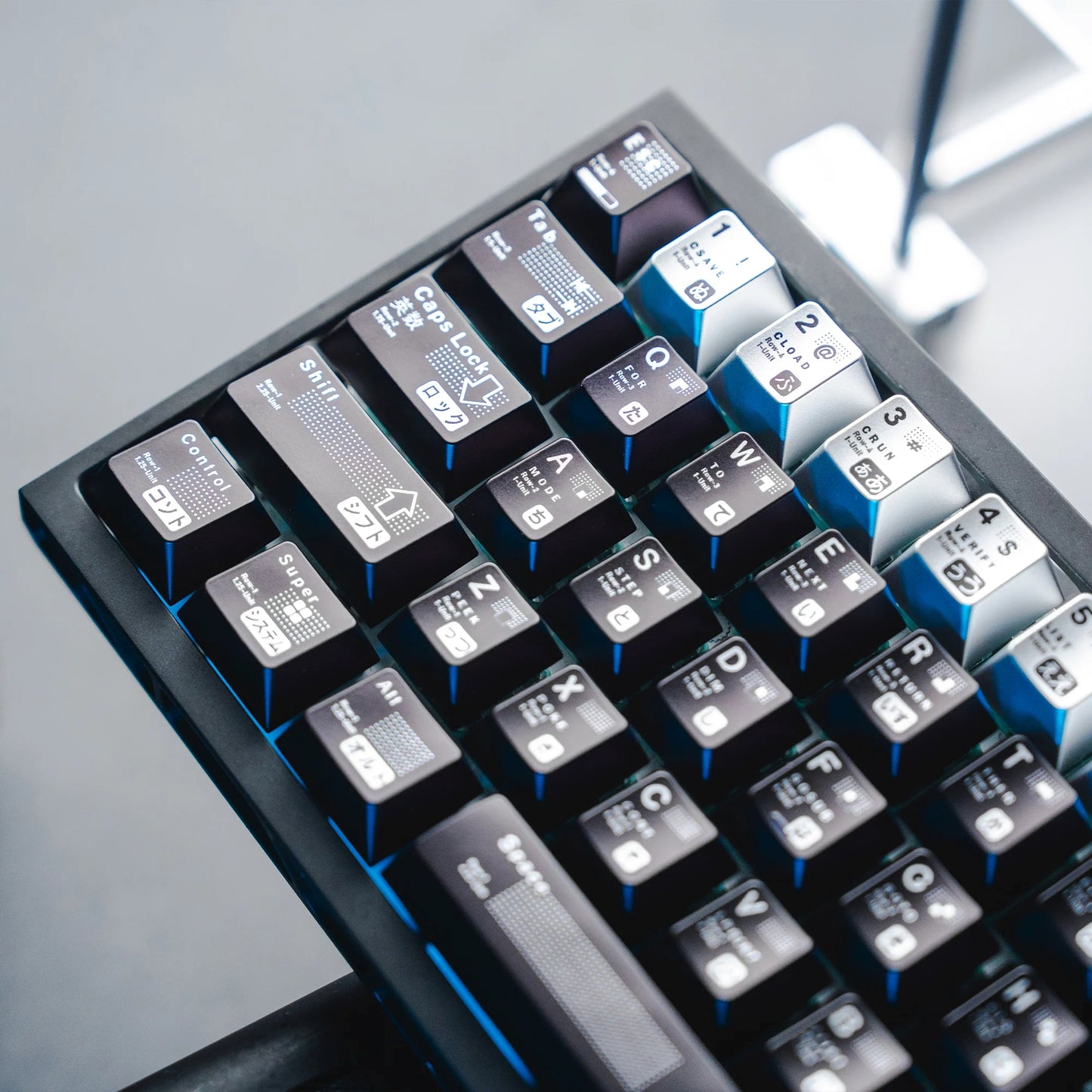 Womier Parametric Cherry Metallic Coating Keycap Set